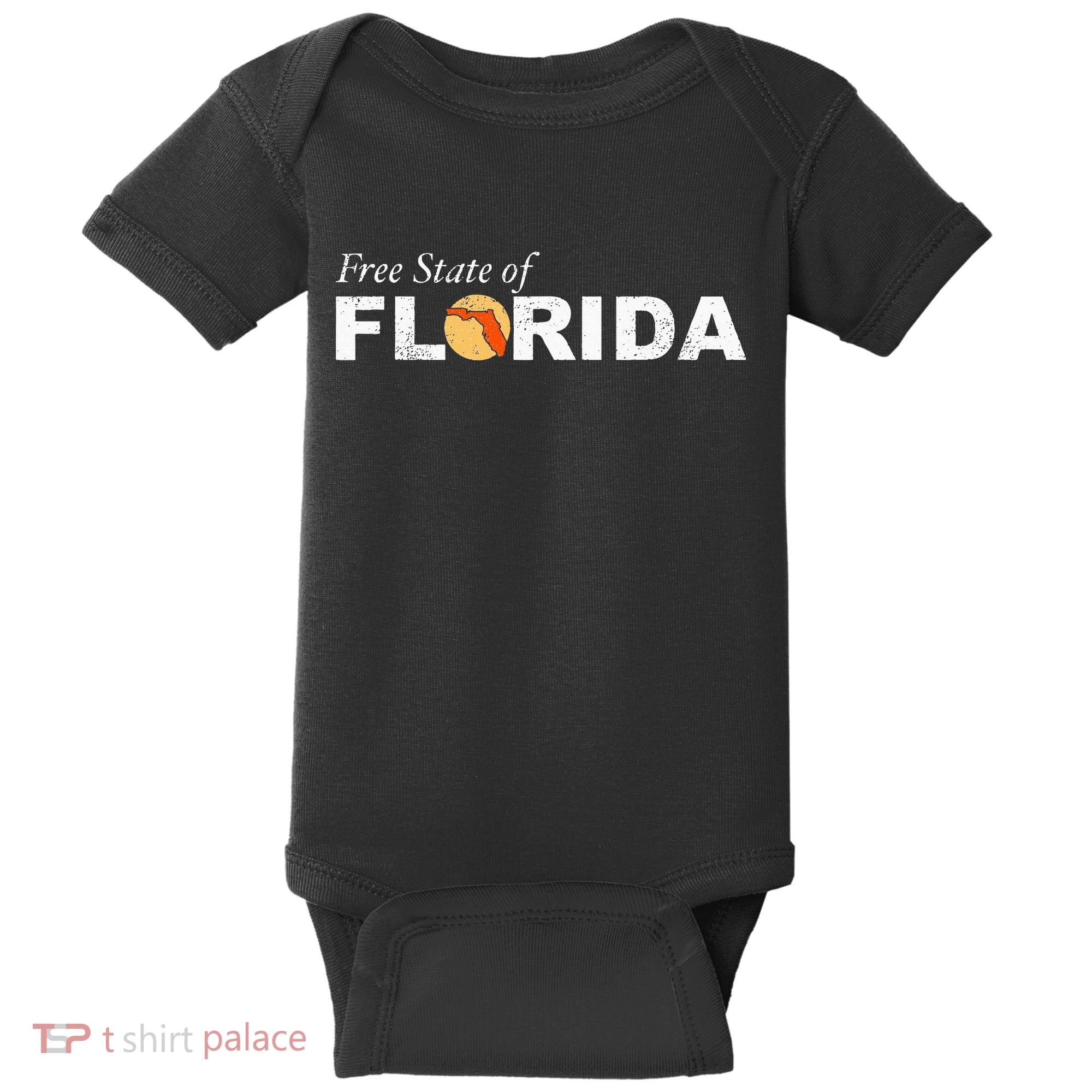 Free State Of Florida Baby Bodysuit