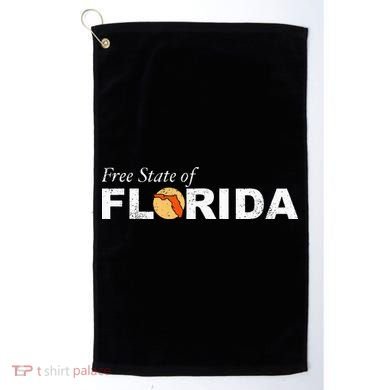 Free State Of Florida Golf Towel