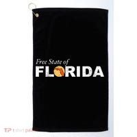 Free State Of Florida Golf Towel thumb 0