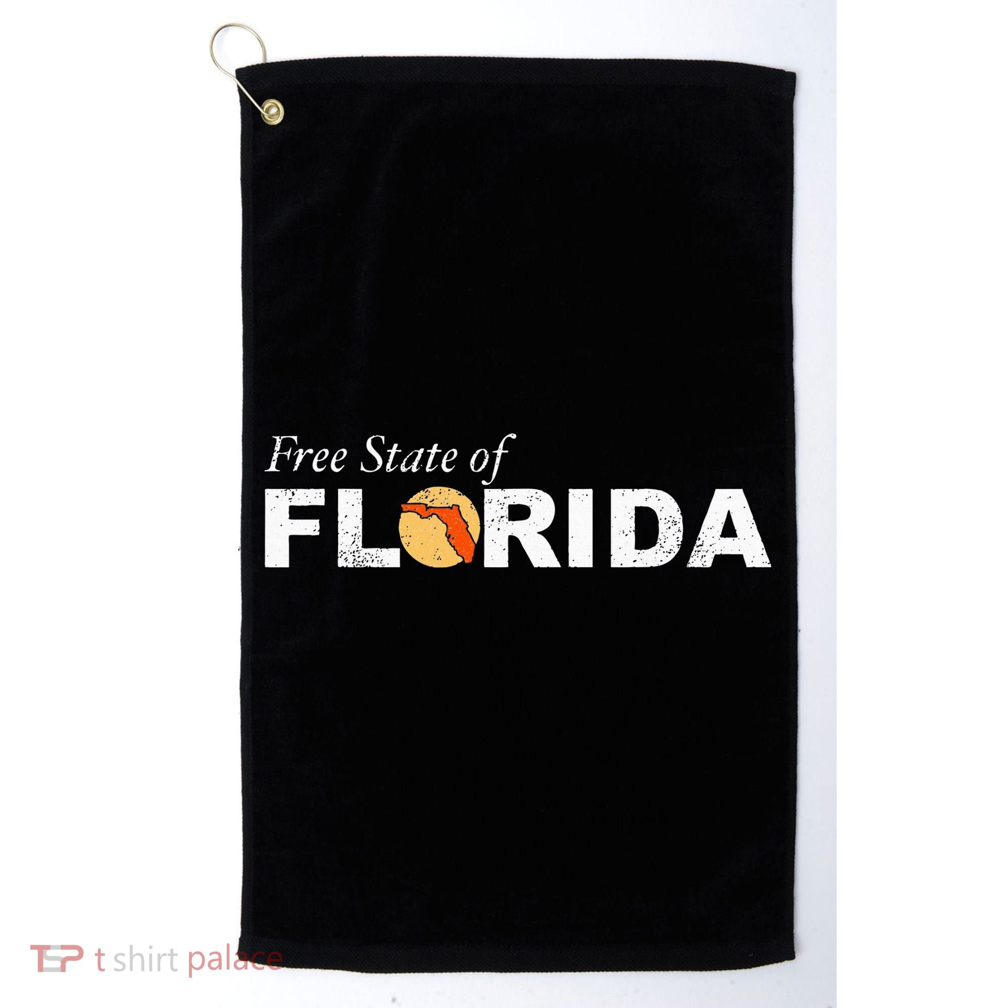 Free State Of Florida Golf Towel