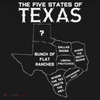 Five States Of Texas Funny Maps Of Dallas Houston Austin Women's Hoodie thumb 2