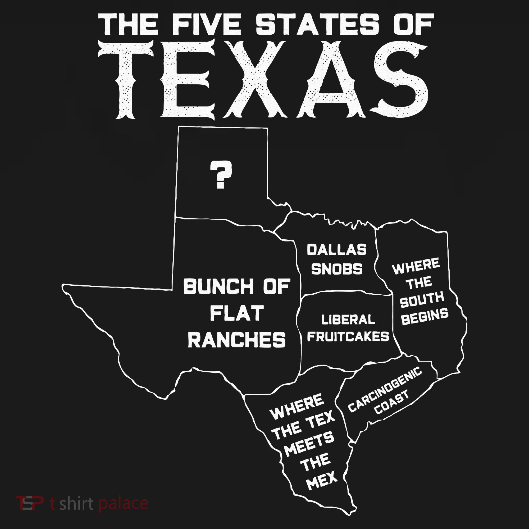 Five States Of Texas Funny Maps Of Dallas Houston Austin Mousepad