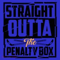 Funny Straight Outta The Penalty Box Cool Hockey Player Gift Hoodie thumb 7