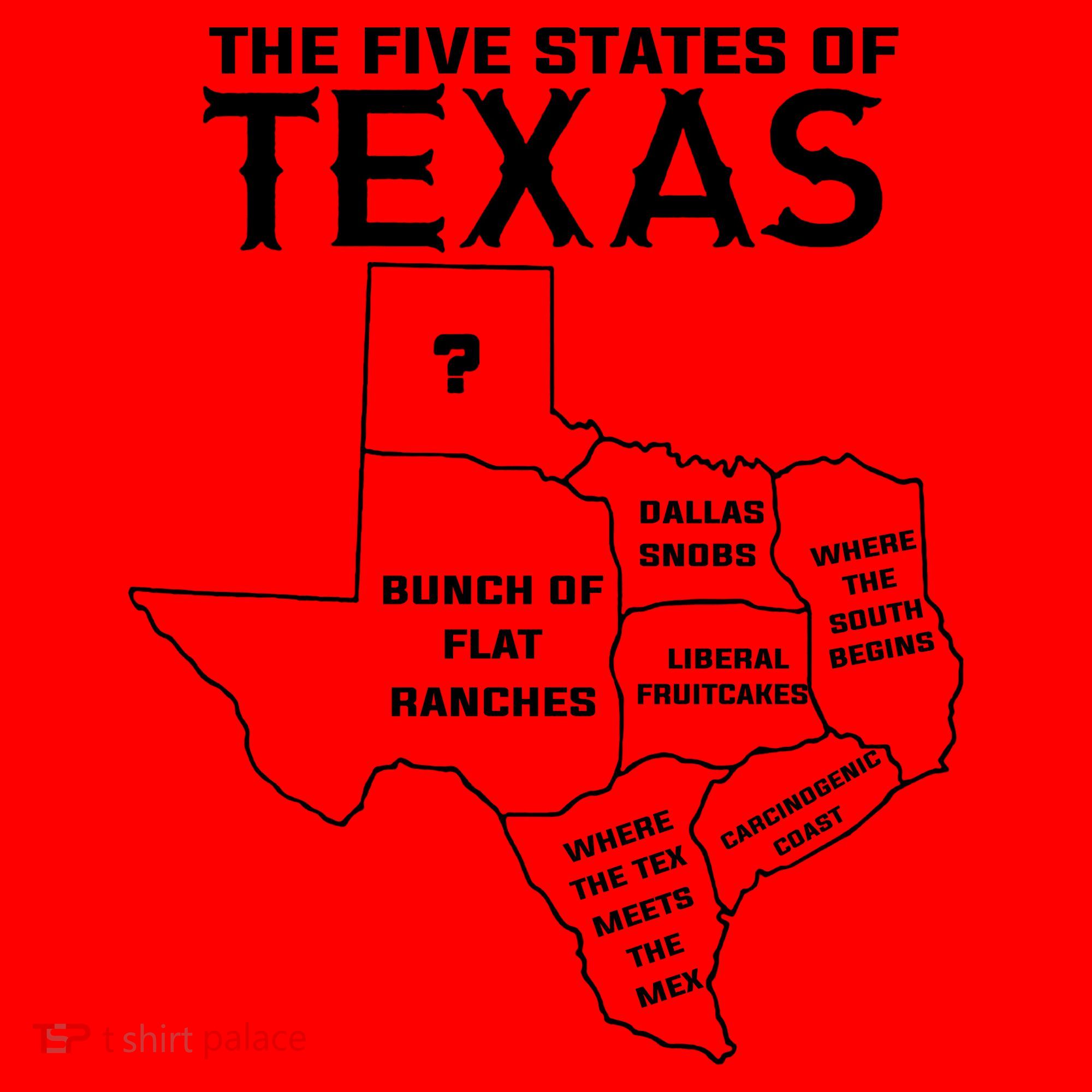 Five States Of Texas Funny Maps Of Dallas Houston Austin Santa Hat