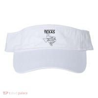Five States Of Texas Funny Maps Of Dallas Houston Austin Visor thumb 0