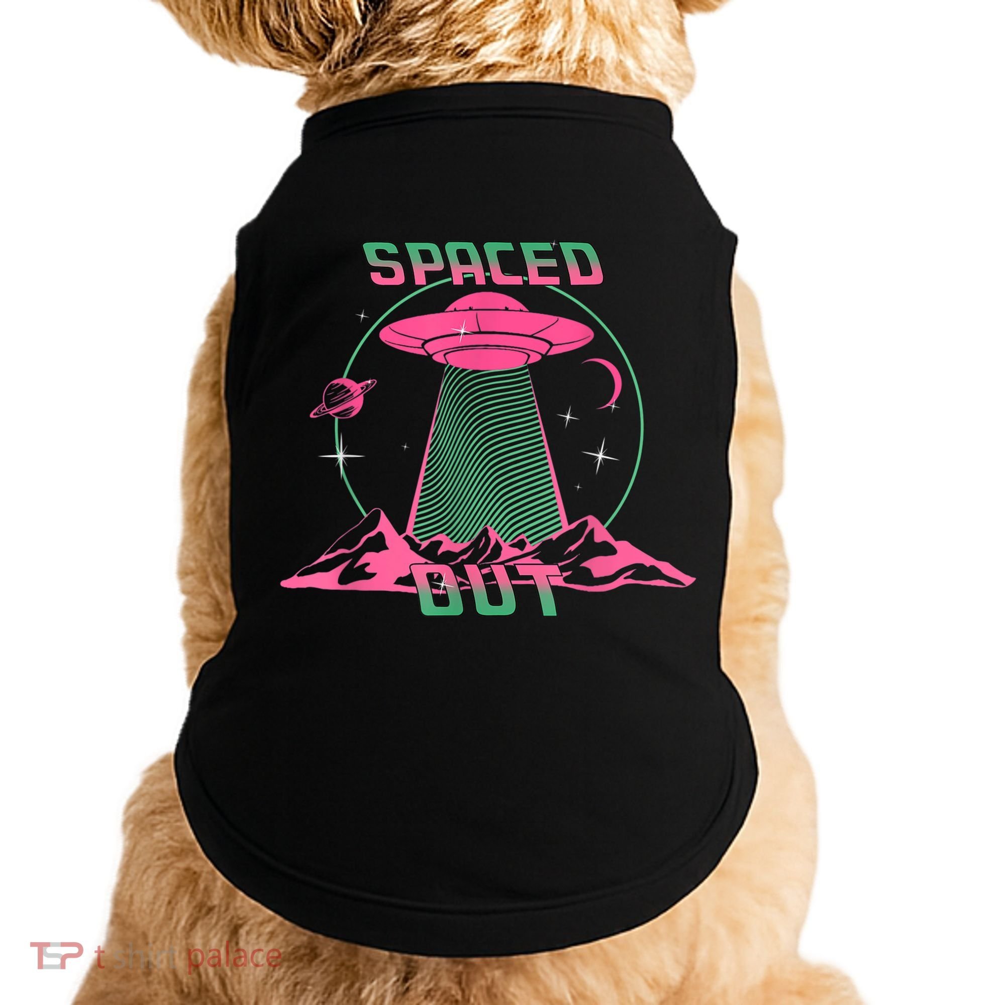 Funny Spaced Out Astronomy Stars Planets Aliens Outer Space Doggie Tank