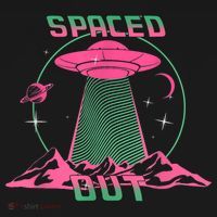 Funny Spaced Out Astronomy Stars Planets Aliens Outer Space Hoodie thumb 2