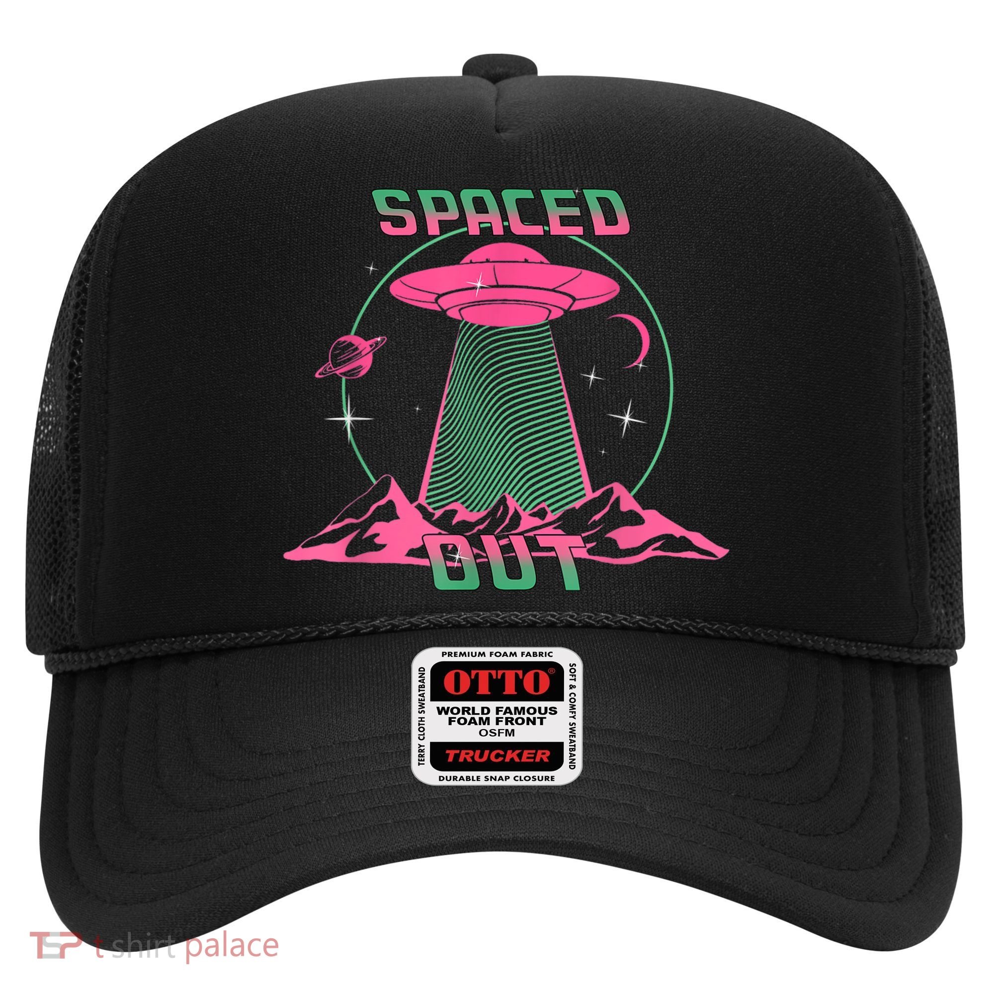Funny Spaced Out Astronomy Stars Planets Aliens Outer Space Hat