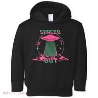 Funny Spaced Out Astronomy Stars Planets Aliens Outer Space Toddler Hoodie thumb 0