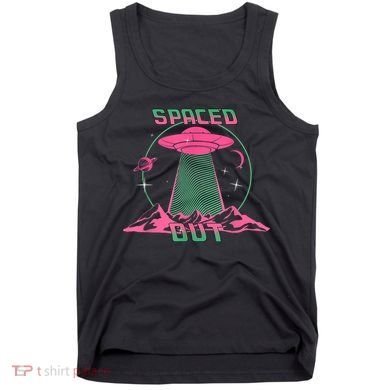 Funny Spaced Out Astronomy Stars Planets Aliens Outer Space Tank Top