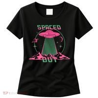 Funny Spaced Out Astronomy Stars Planets Aliens Outer Space Women's T-Shirt thumb 0