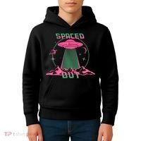 Funny Spaced Out Astronomy Stars Planets Aliens Outer Space Kids Hoodie thumb 4