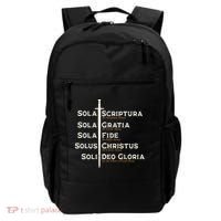 Five Solas Of The Reformation S Reformed Theology Bible Backpack thumb 0
