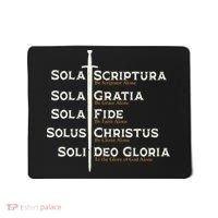 Five Solas Of The Reformation S Reformed Theology Bible Mousepad thumb 0