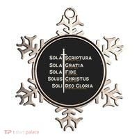 Five Solas Of The Reformation S Reformed Theology Bible Ornament thumb 0