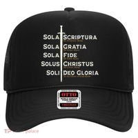 Five Solas Of The Reformation S Reformed Theology Bible Hat thumb 0