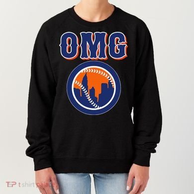 Funny Says Omg Baseball Lovers Omg Baseball Women's Sweatshirt