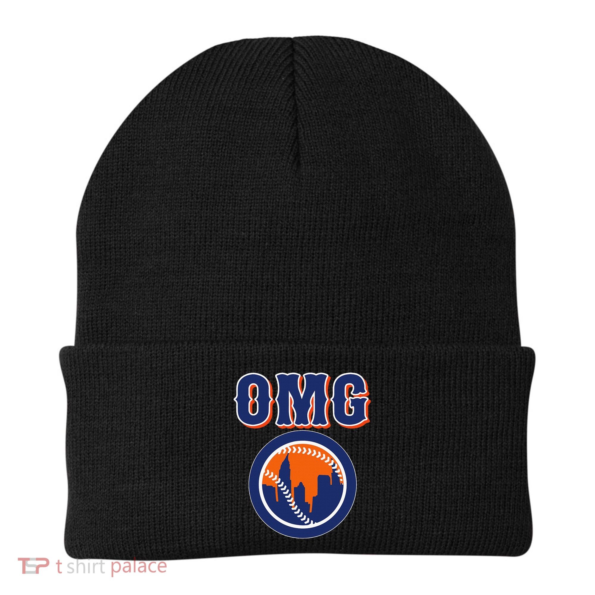 Funny Says Omg Baseball Lovers Omg Baseball Beanie