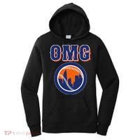Funny Says Omg Baseball Lovers Omg Baseball Women's Hoodie thumb 0