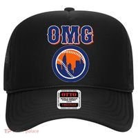 Funny Says Omg Baseball Lovers Omg Baseball Hat thumb 0