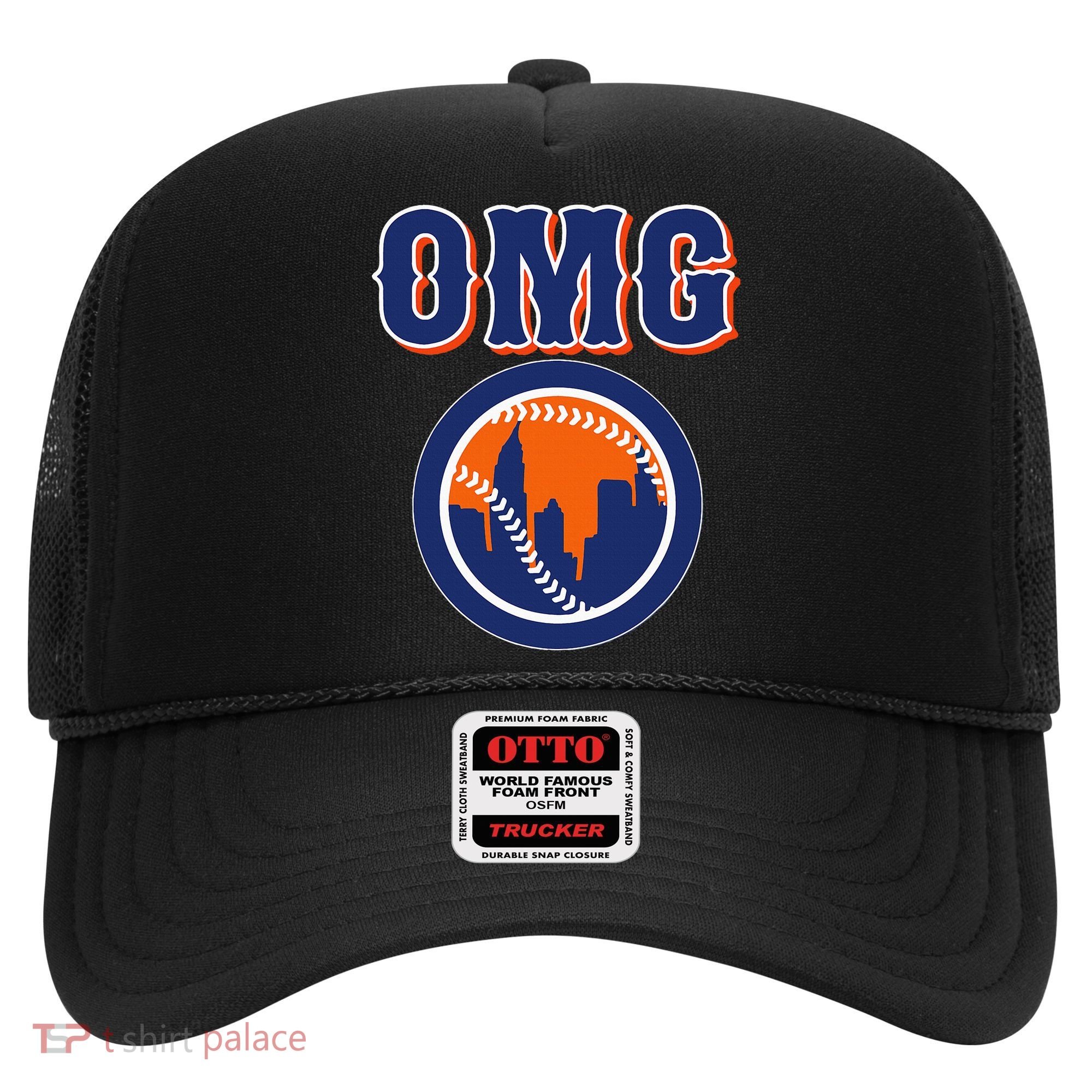 Funny Says Omg Baseball Lovers Omg Baseball Hat