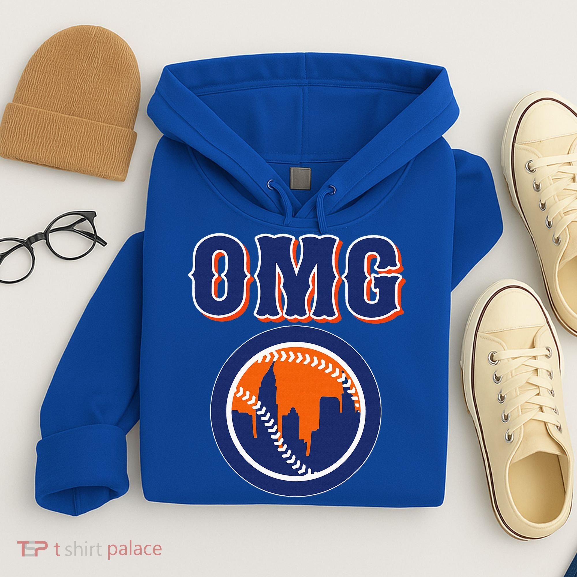 Funny Says Omg Baseball Lovers Omg Baseball Hoodie