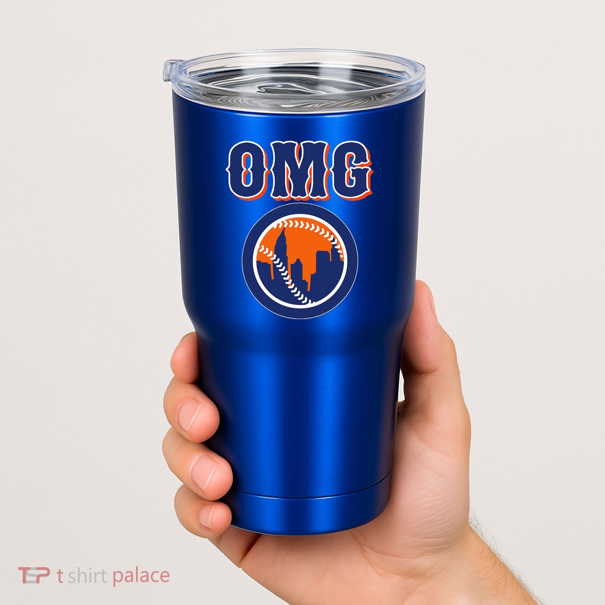 Funny Says Omg Baseball Lovers Omg Baseball Tumbler