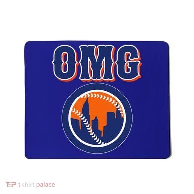 Funny Says Omg Baseball Lovers Omg Baseball Mousepad