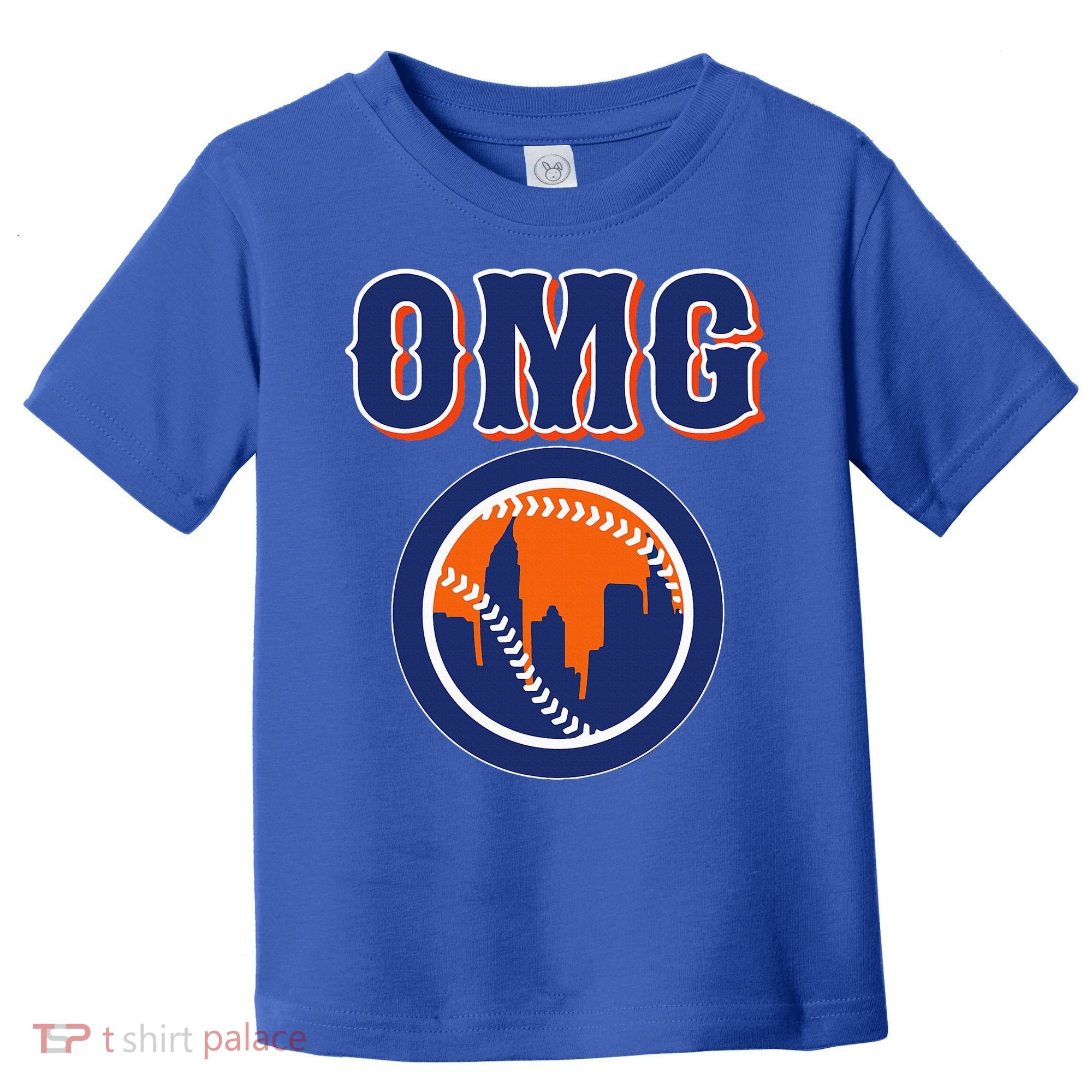 Funny Says Omg Baseball Lovers Omg Baseball Toddler T-Shirt