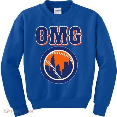 Funny Says Omg Baseball Lovers Omg Baseball Kids Sweatshirt