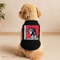 Freedom Statue Of Liberty Charlie Kirk Memorial Doggie Tank thumb 2