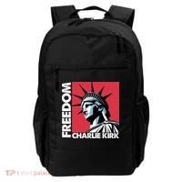 Freedom Statue Of Liberty Charlie Kirk Memorial Backpack thumb 0