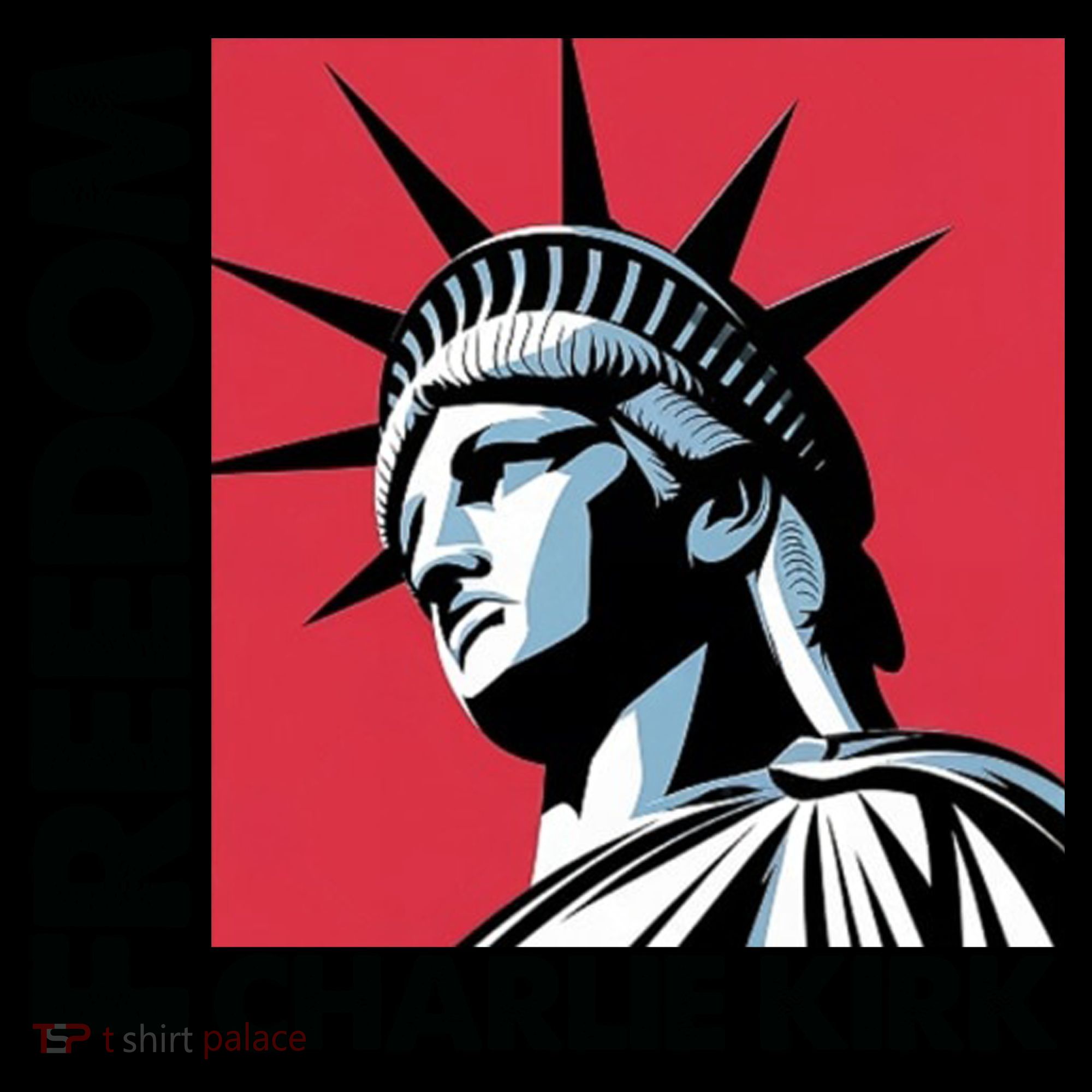 Freedom Statue Of Liberty Charlie Kirk Memorial Coffee Mug