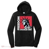 Freedom Statue Of Liberty Charlie Kirk Memorial Women's Hoodie thumb 0