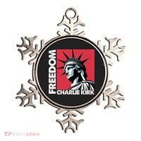 Freedom Statue Of Liberty Charlie Kirk Memorial Ornament thumb 0