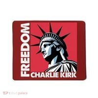 Freedom Statue Of Liberty Charlie Kirk Memorial Mousepad thumb 0