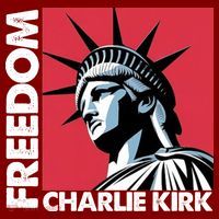 Freedom Statue Of Liberty Charlie Kirk Memorial Mousepad thumb 1