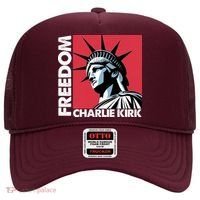 Freedom Statue Of Liberty Charlie Kirk Memorial Hat thumb 0