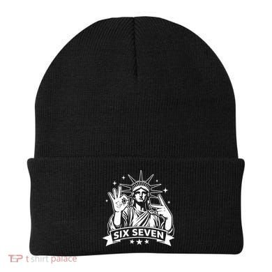 Funny Statue Of Liberty 67 Beanie