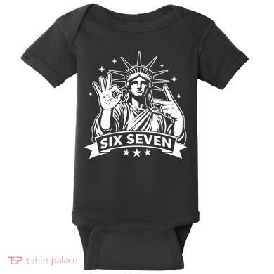 Funny Statue Of Liberty 67 Baby Bodysuit