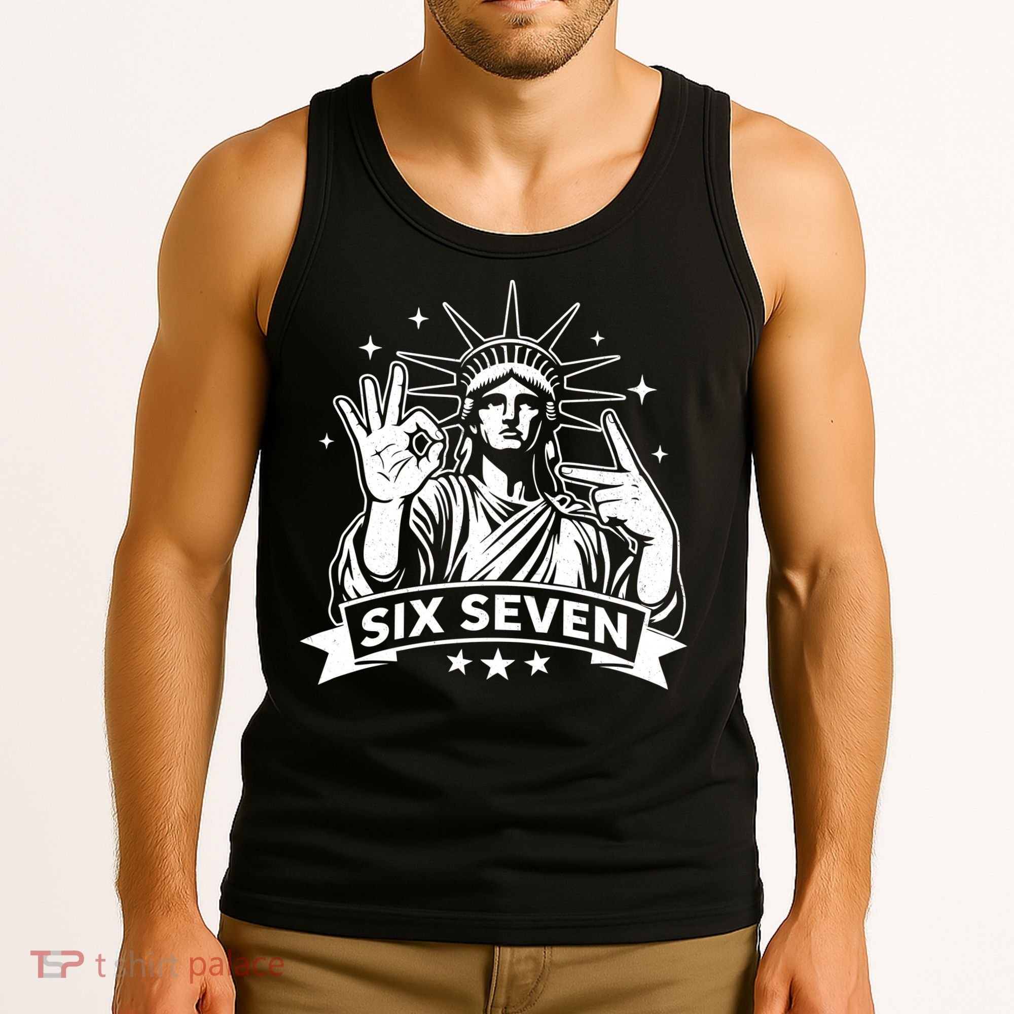 Funny Statue Of Liberty 67 Tank Top