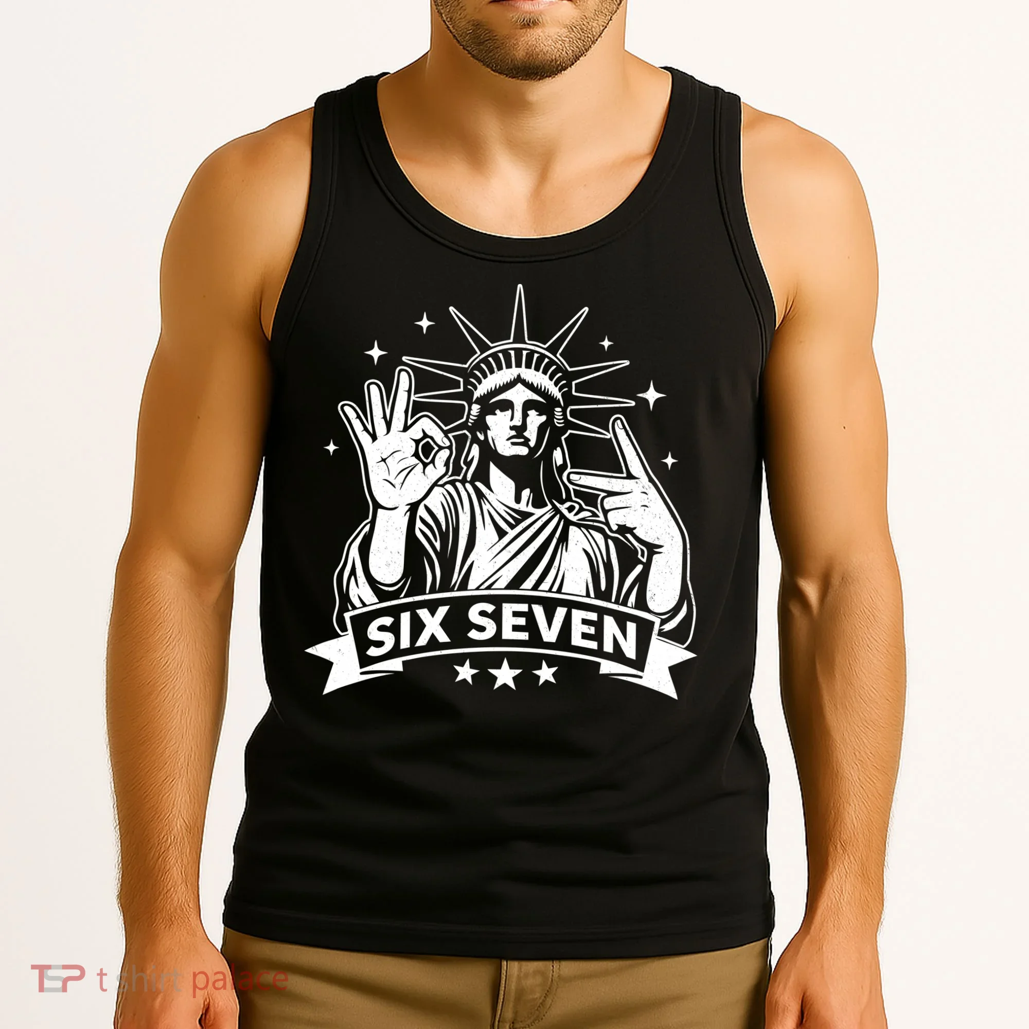 Funny Statue Of Liberty 67 Tank Top