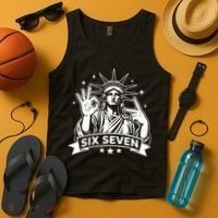 Funny Statue Of Liberty 67 Tank Top thumb 4