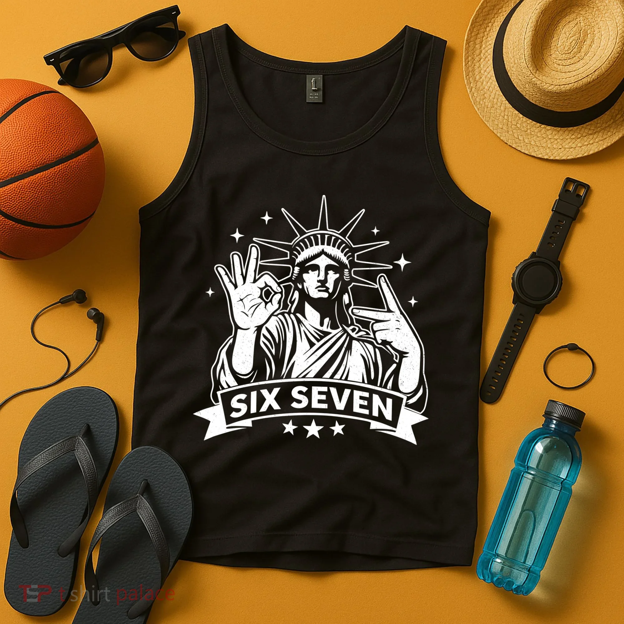 Funny Statue Of Liberty 67 Tank Top