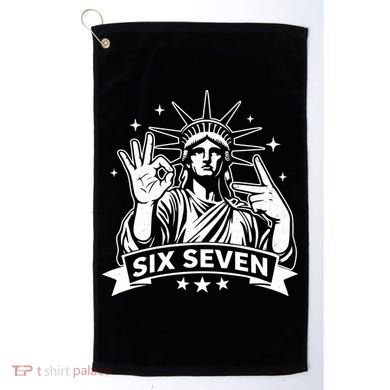 Funny Statue Of Liberty 67 Golf Towel