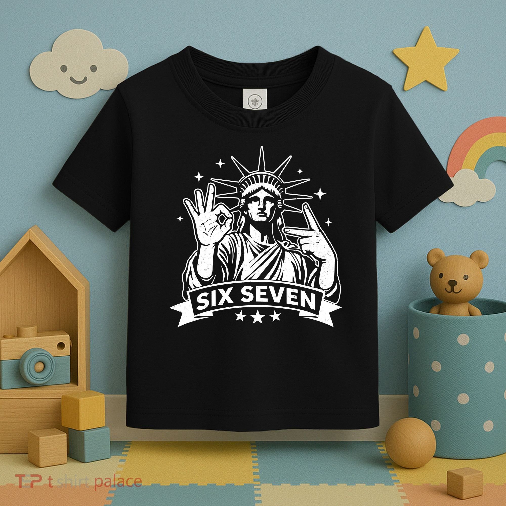 Funny Statue Of Liberty 67 Toddler T-Shirt