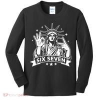 Funny Statue Of Liberty 67 Kids Long Sleeve Shirt thumb 0