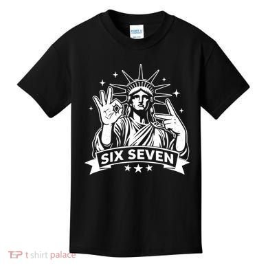 Funny Statue Of Liberty 67 Kids T-Shirt