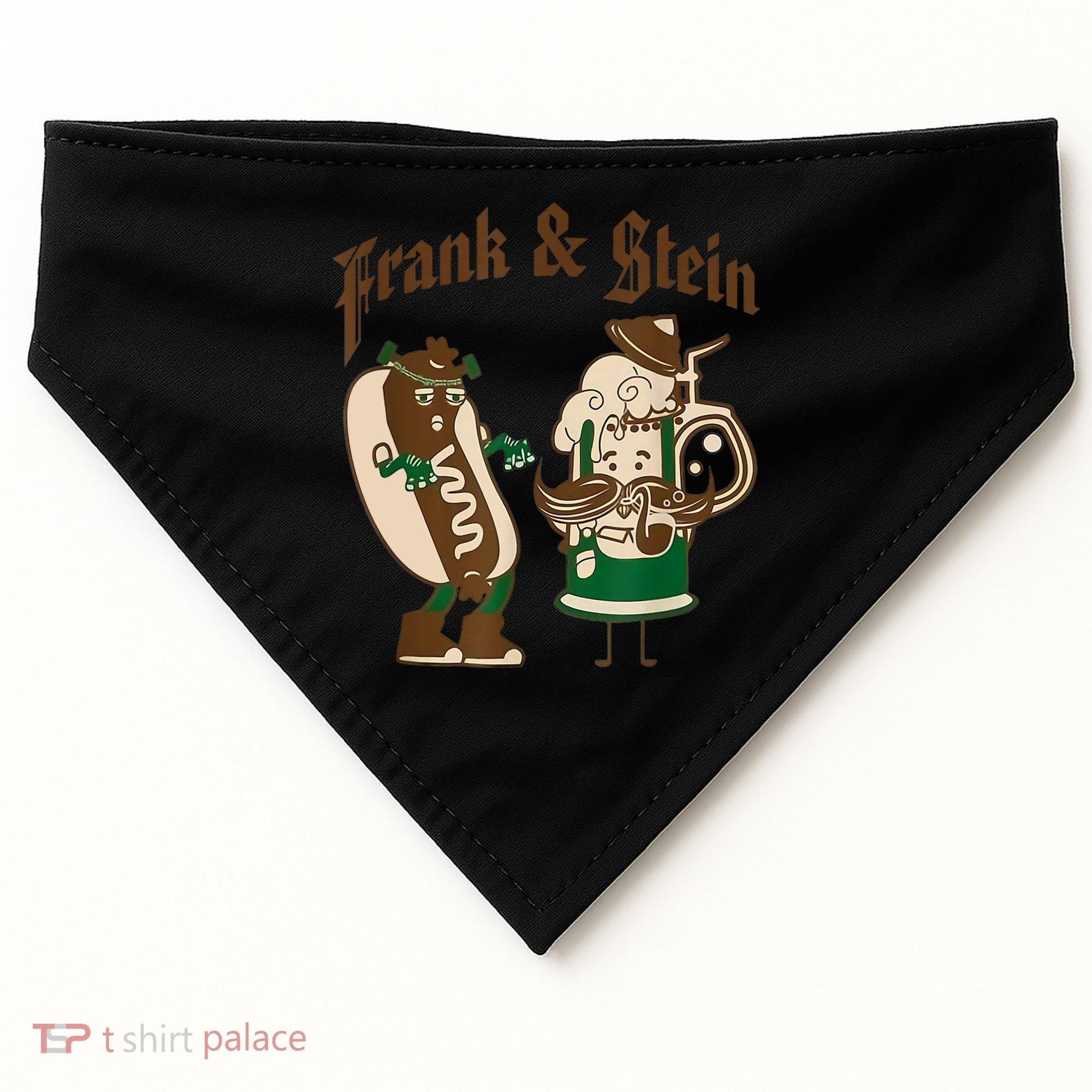 Frank & Stein Oktoberfest Beer Festival USA-Made Doggie Bandana