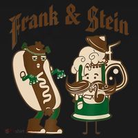 Frank & Stein Oktoberfest Beer Festival Ornament thumb 1